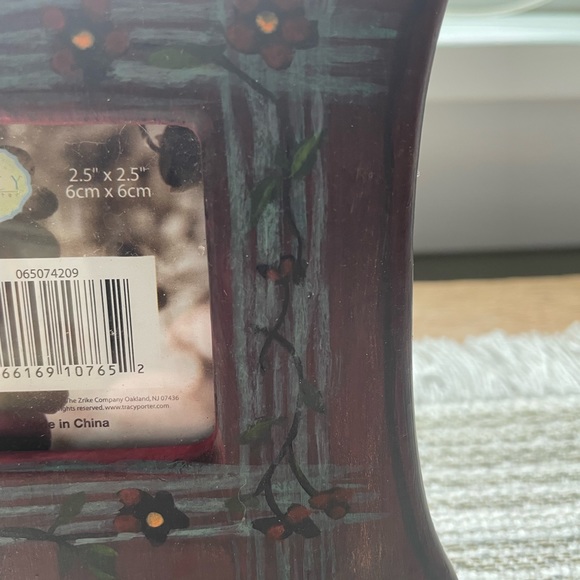 Tracy Porter hand painted ceramic frame - Picture 2 of 4